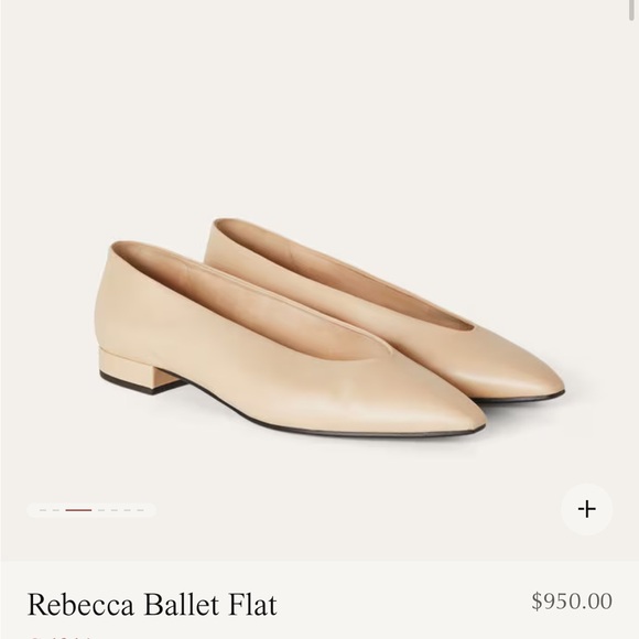 Loro Piana cream Rebecca flats - Picture 1 of 4